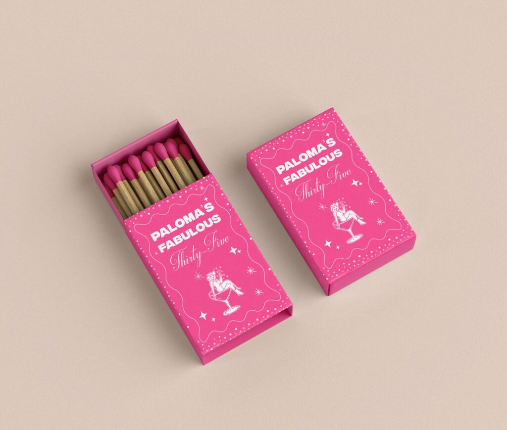 matches mockup